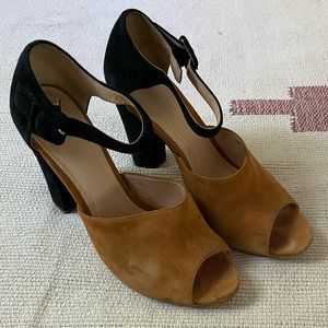 Cole Haan Colorblock 5” Heels, Nike Air Soles, Sz 10